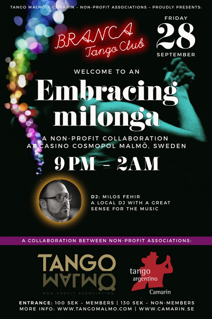 Grafisk form –Tango Malmö Poster